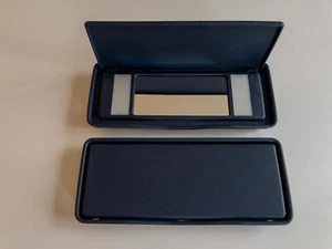 Mercedes Sun Visor Vanity Mirror R107 560SL W123 W126 560SE 560 SEC DARK BLUE - Picture 1 of 3