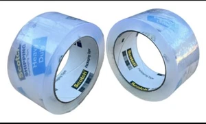 2 Scotch 3M Schwerlast Versand Verpackungsband 1,88 Zoll x 54,6 Yard - 2 Stück Kombination - Bild 1 von 2