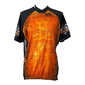 Men’s Medium Cycling Jersey Voler Horribly Hilly Hundreds 3 Quarter Zip - Picture 1 of 11