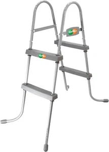 YUEWO 36" 2-Step Steel Frame above Ground Swimming Pool Ladder w 2 Steps (CL2) - Picture 1 of 6