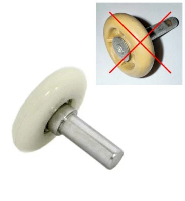 Rueda 46mmØ eje 11mmØ L 46mm compatible Hörmann BR20 LTE LPU LTH