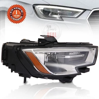 For 2017-2020 Audi A3 S3 Xenon HID Headlamp Right Passenger Side Headlight Foto 1 de 4