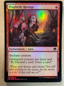 MTG 1x FOIL Prophetic Ravings Eldritch Moon Pauper Magic the Gathering x1 LP - Picture 1 of 1