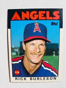 1986 TOPPS #16 RICK BURLESON NM-MT MLB BASEBALL CARD - Picture 1 of 1