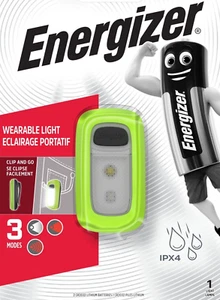 Energizer Torcia Pila Luce Elettrica Indossabile clip portatile Led a batteria - Foto 1 di 9