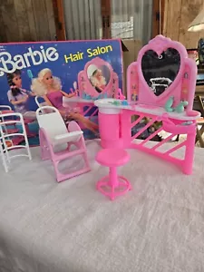 Barbie parrucchiere 1989 play set #7274 Mattel Arco - Foto 1 di 9