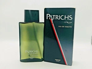 PATRICHS NOIR FABERGE VINTAGE PROFUMO UOMO EDT POUR HOMME 125 ml SPLASH NERO - Foto 1 di 9