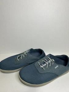 Olukai Nohea Moku Herren Größe 8,5 Slipper Textil Schuhe blau 10283-STST - Bild 1 von 10