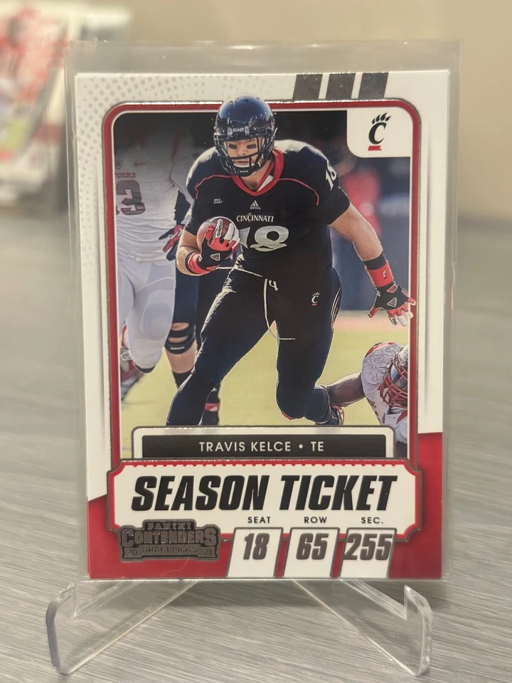 2021 Panini Contenders Draft Picks Season Ticket - Travis Kelce - Chiefs - Image 1 of 1