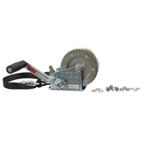 PWC Jet ski Trailer Zinc Plated Ratchet Winch with Bow Loop - 10-060 - Picture 1 of 4
