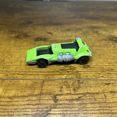 Cabezal doble esmaltado verde Hot Wheels Redline 1973 vintage Foto 1 de 4