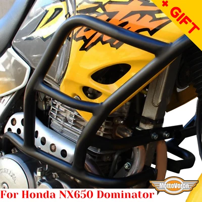For Honda NX650 engine guard NX 650 Dominator crash bars radiator guard, Bonus - Imagen 1 de 4