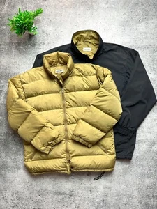 Vintage 90s Alberto Aspesi Goose Down 3 in 1 Puffer Y2K Jacket Winter Size M L - Picture 1 of 9