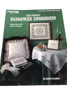 Leisure Arts Teach Yourself Hardanger Stickerei 1982 - Bild 1 von 3