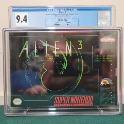 NUEVO, Precintado, GRADUADO CGC 9.4. Sello A+: Alien 3 (Super Nintendo SNES, 1993) Foto 1 de 4