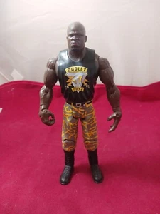 ECW D'Von DUDLEY BOYZ WWE Jakks Figura Giallo Mimetico - Foto 1 di 2