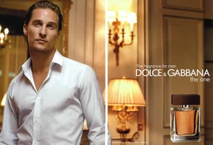 2009 Dolce Gabbana DG the one Matthew McConaughey profumo 2 pagine RIVISTA ANNUNCIO - Foto 1 di 1