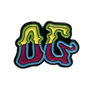 Vintage OG Gangster Psychedelic Old School, Biker Weste, Hut, Jacke oder Anstecknadel - Bild 1 von 4