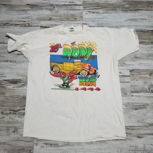 1998 Denham Springs Labor Day Car Show Shirt Adult 2XL Vintage Hot Rod Shirt - Foto 1 di 4