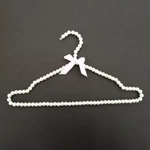2pcs Clothes Rack Practical Elegant Shop Display Faux Pearl Rack Delicate - Picture 1 of 18
