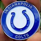 PREMIUM NFL Indianapolis Colts Poker Card Guard Chip Protector Golf Marker Coin 