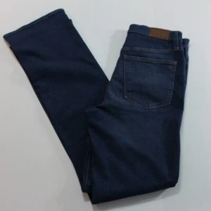 Jeans svasati skinny alti Madewell in misto cotone lavaggio medio elasticizzato 30T 32x35 - Foto 1 di 14