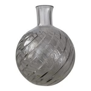 Baccarat France Cyclades Cut Crystal Vase Swirl Pattern 7.5 Inches Tall - Picture 1 of 7