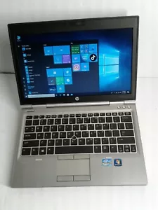 HP EliteBook 2570p 13" i7 3520M 2.9GHz 8GB 500GB SSD DVD Wi-Fi Windows 10 - Picture 1 of 3