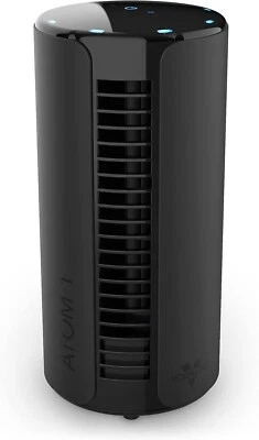 Vornado ATOM 1 Oscillating Tower Fan, Small Air Circulator w/4 Speeds - 10" - Image 1 of 4