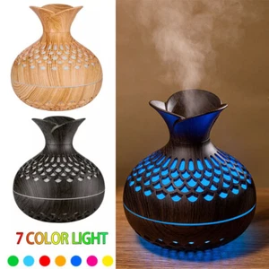 Electric Air Diffuser Humidifier Aroma Oil Led Night Light Up Home Relax Defuser - Picture 1 of 16