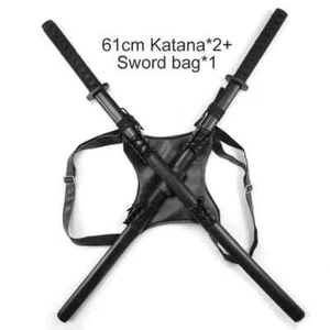 Marvel Deadpool Katana 2 Swords Plus One Bag 61cm Belt Cosplay Costume X-Men - Picture 1 of 10