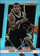 2013-14 Panini Prizm Prizms Light Blue Die Cut Nets Card #97 Joe Johnson/199