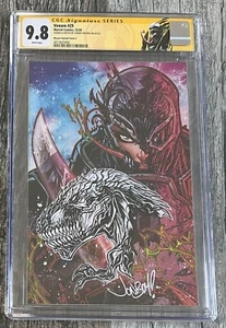 Venom #29 - CGC SS 9.8 - Venom Devil Dinosaur Sketch By Jonboy Meyers - Cover C - Picture 1 of 7