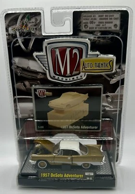 M2 Machines Auto-Thentics Diecast Gold 1957 DeSoto Adventurer - Image 1 of 2