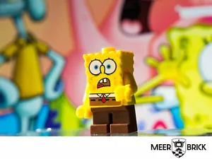LEGO® SpongeBob Minifigur | Shocked Look | bob007 | NEU in Teilen - Bild 1 von 3