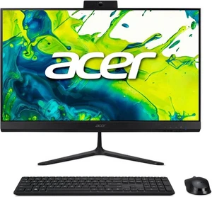 Acer Aspire C24-2G 24'' Intel N150 512GB FHD Win 11 Black All-in-One Desktop PC - Picture 1 of 2