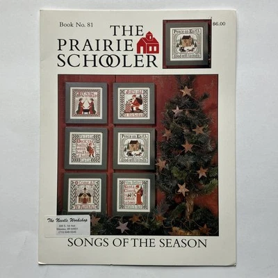 The Prairie Schooler Book #81 Songs of the Season Counted Cross Stitch Patterns - Image 1 of 2