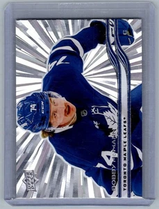 2025-26 Upper Deck Series 1 Bobby McMann Outburst Toronto Maple Leafs #162 - Picture 1 of 2