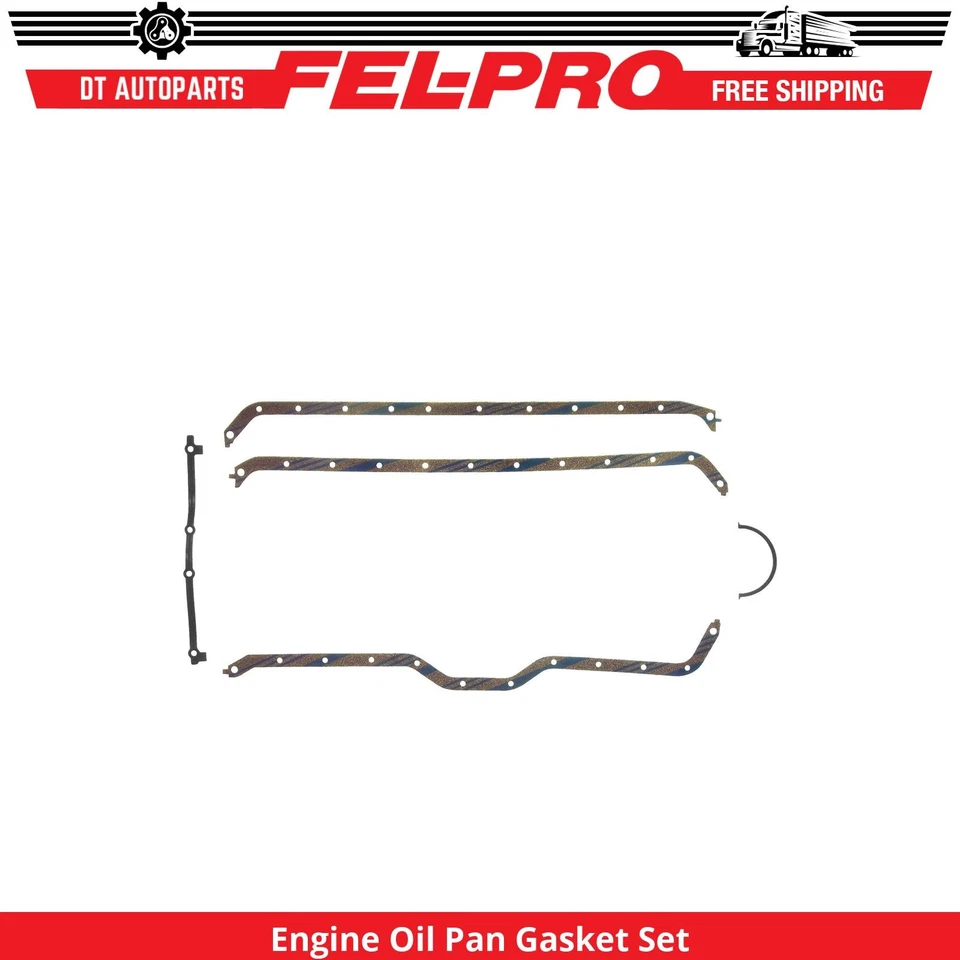 适用于 1970 - 1973 年吉普 J-4600 发动机油盘垫片套装 Fel-Pro 1971 1972 — 第 1/1 张图片