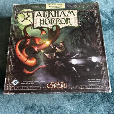 Arkham Horror The Board Game 2nd Edition 100% Complete - Image 1 of 4