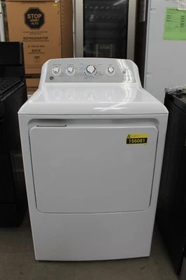 GE GTD45EASJWS 27" White 7.2 cu. ft. Front Load Electric Dryer NOB #156081 - Image 1 of 4