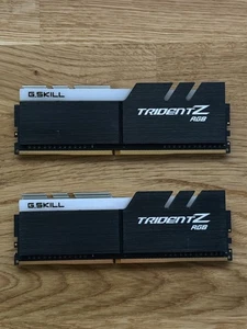 G Skill Trident Z RGB DDR4 3200MHz 16GB (8GBx2) F4-3466C16D-16GTZR XMP2.0 Ready - Picture 1 of 4