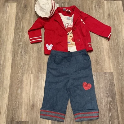 Vintage Ariel 4 Piece Set NWT 3t/4t Pants - Image 1 of 4