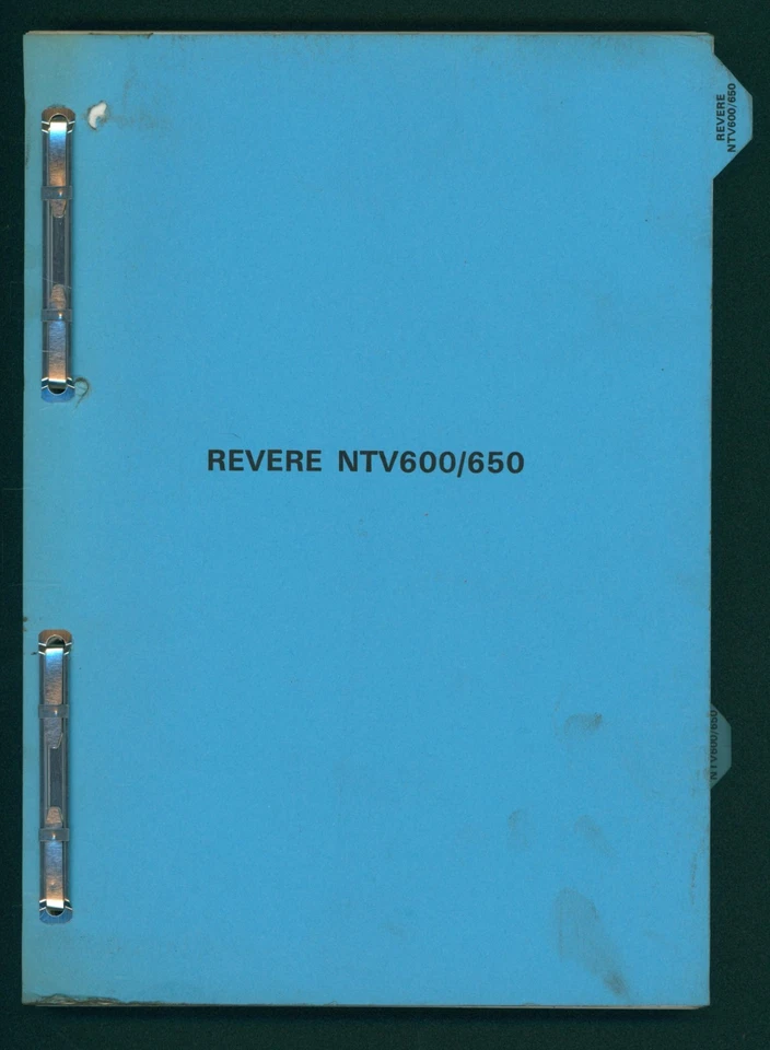 Honda NTV 650 600 Revere (88-97) PC22 RC33 manual de servicio y reparación de fábrica FW87 Foto 1 de 4