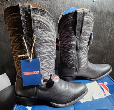 BOTAS DURANGO REBEL FRONTIER PARA HOMBRE TALLA 11M NEGRAS PUNTA R DDB0241 NUEVAS EN CAJA ORIGINAL Foto 1 de 4