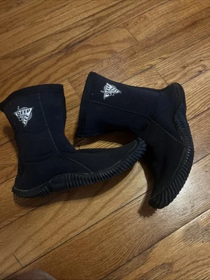 Botas de mergulho Deep See femininas tamanho 8 botas de mergulho botas de neoprene - Imagem 1 de 4