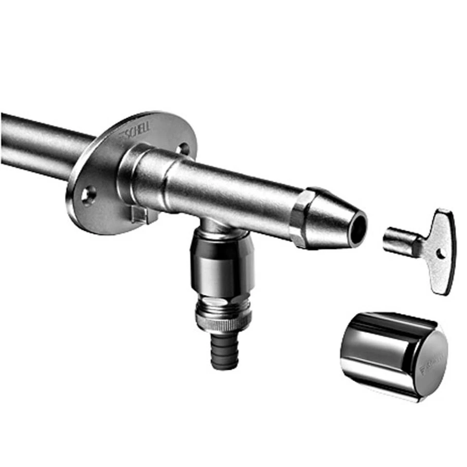 SCHELL 03 999 03 99 Frostsichere Außenwandarmatur POLAR II Set