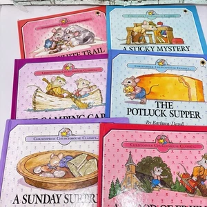 Lot of 6 Christopher Churchmouse Classics books HB Barbara Davoll Camp Friends - Bild 1 von 15
