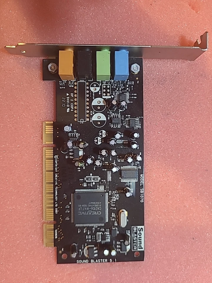 Creative Labs Sound Blaster Live! SB1070 PCI Sound Card  - Image 1 of 1