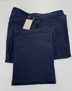 NWT Peter Millar BREVARD Five Pocket Performance Pants Navy Blue 40 X 32 $180 - Picture 1 of 11